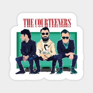 The Courteeners Group Art For Rock Music Lover, Magnet