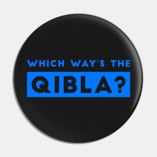 Which Way's The Qibla? 2 - Blue Pin