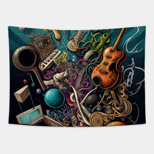 Music Life Tapestry