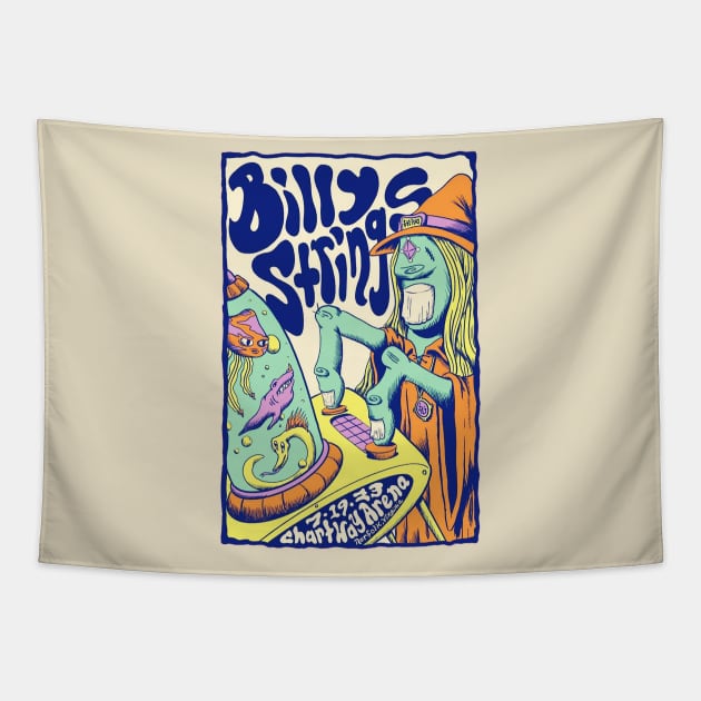 Funny Billy Tapestry by Heliikopertyz