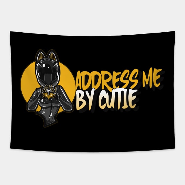 Address Me By Cutie Tapestry by Meoipp