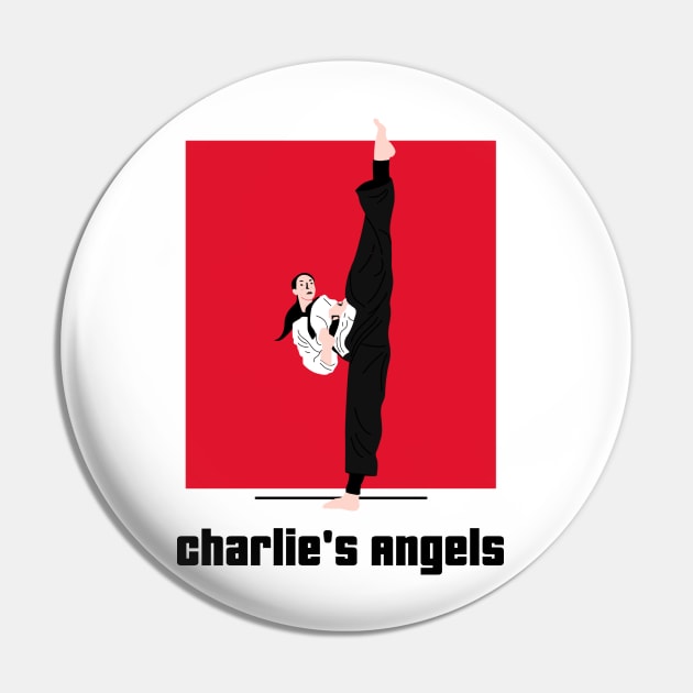 Charlie's Angels Pin by LiunaticFringe