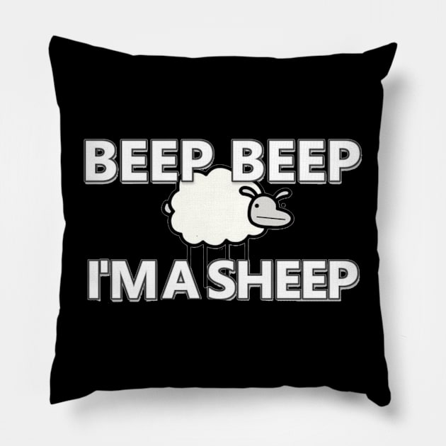 Asdf Movie Beep Beep I M A Sheep Pillow by Zacharys Harris