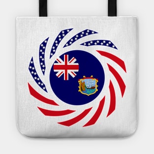 Saint Helena American Multinational Patriot Flag Series Tote