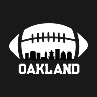 Oakland city football T-Shirt