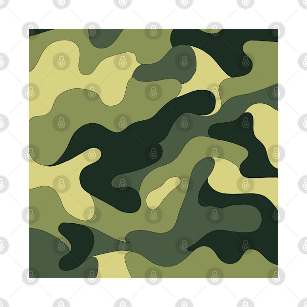 Military Camoflague Pattern by Dreamer