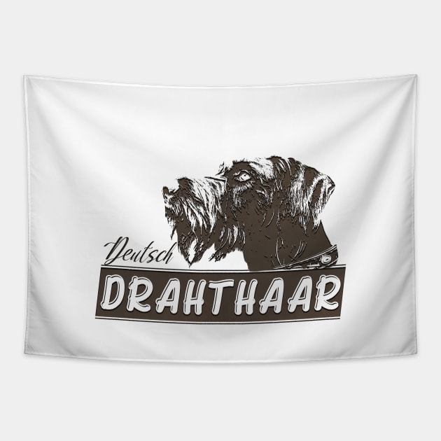 Deutsch Drahthaar Tapestry by German Wirehaired Pointer 