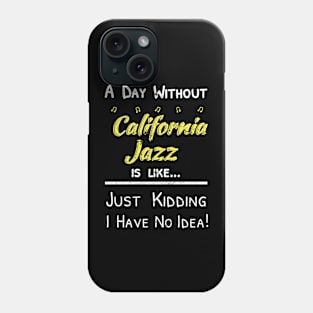 California JAZZ Music Phone Case