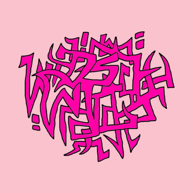 80's graffiti logo by WAC1