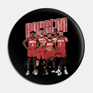 Houston 2023 Team Pose Pin