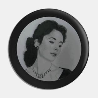 Elizabeth Taylor Pin