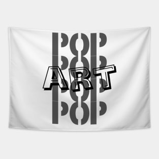 Pop art typo Tapestry