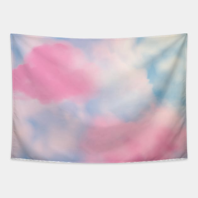 Love Clouds Tapestry by fashionsforfans