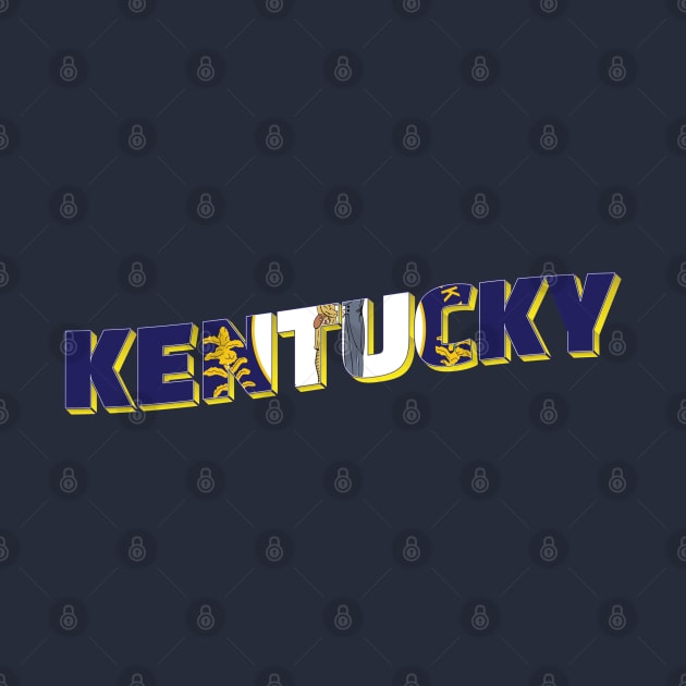 Kentucky vintage style retro souvenir by DesignerPropo