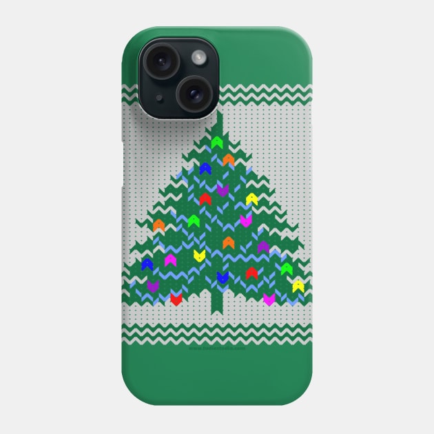 Christmas pullover Phone Case by tuditees