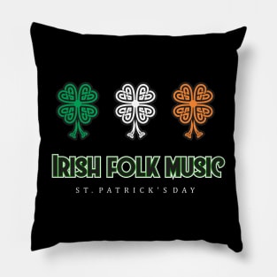 irish folk music Pillow