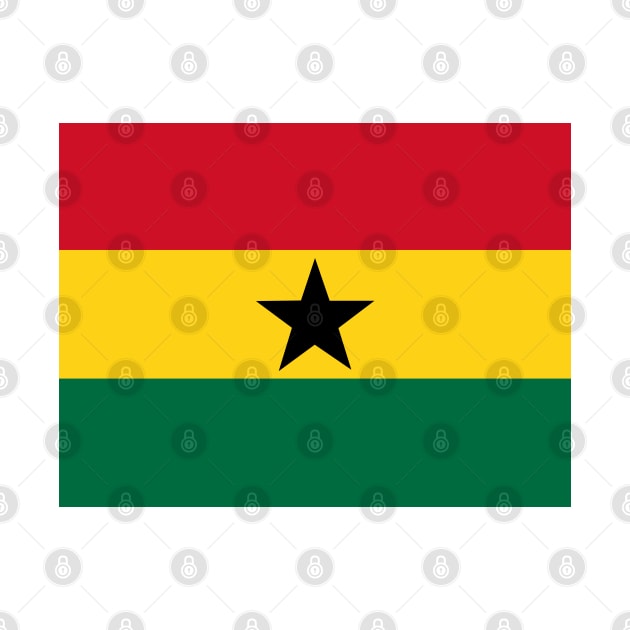 Ghana Flag by Historia