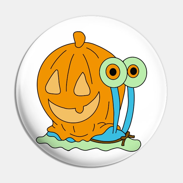 Pumpkin  Halloween Pin by 09GLawrence