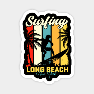 Surfing | Long Beach, New York Magnet