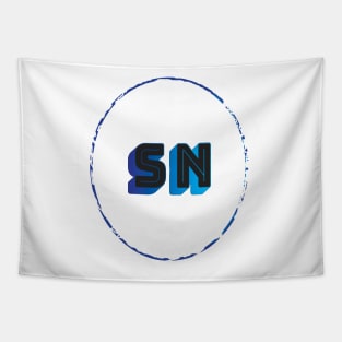 SlothNation Logo Tapestry