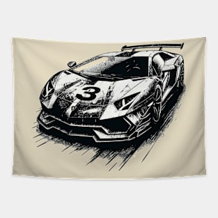 Lamborghini Aventador Tapestry