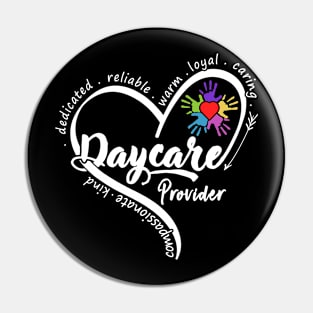 Daycare Provider Childcare Director School Teacher Pin