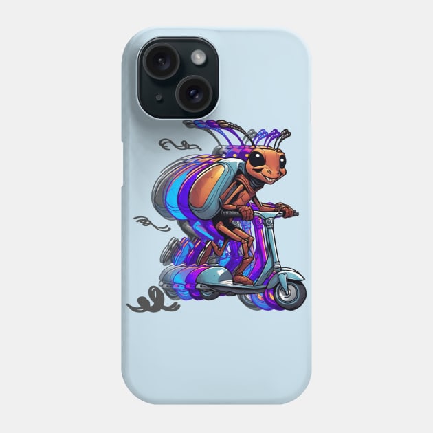 ant scooters Phone Case by dodolanlaku