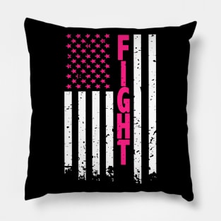 american flag fight Pillow