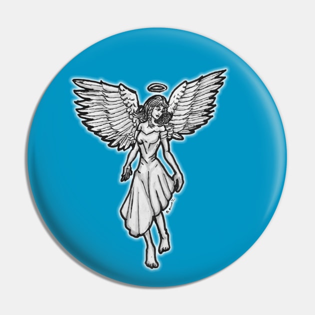 Angel Pin by BlueTiger