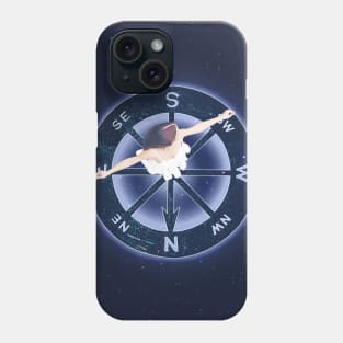 The Glowing Compass Phone Case