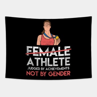 Female Athlete Gender Equality Tapestry