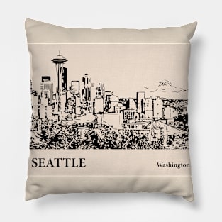 Seattle - Washington Pillow