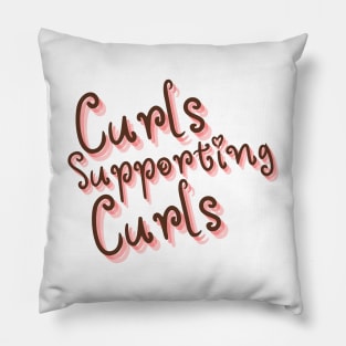 Curls Supporting Curls v9 Pillow