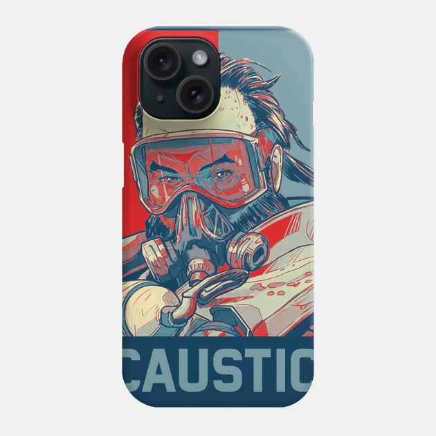 caustic apex legends Phone Case by mrcatguys