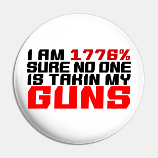 Gun lovers Pin