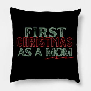 first christmas as a mom Pillow