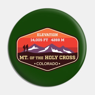 Mount of the Holy Cross Colorado 14ers Climbing Badge Pin