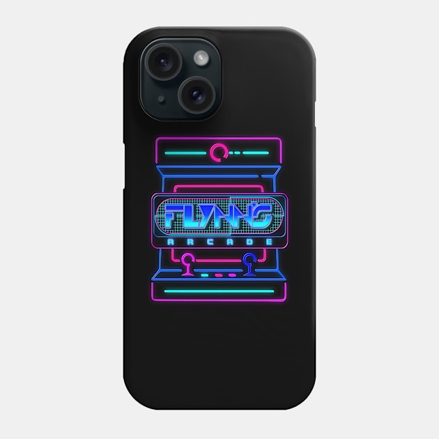 Flynn's Arcade / 80s Neon Game Sci Fi Movie Phone Case by darklordpug