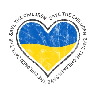 Ukraine. Save the children. Peace T-Shirt