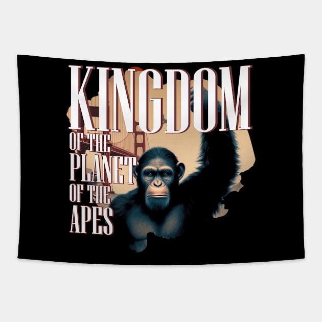 KINGDOM OF THE PLANET OF THE APES Tapestry by Pixy Official