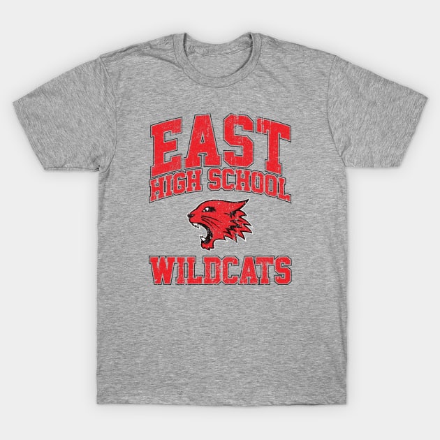 huckblade East High School Wildcats (Variant) T-Shirt