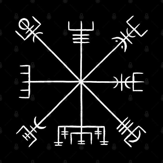 Vegvisir - Nordic Viking Compass by rycotokyo81