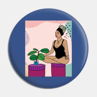 Yoga Yoga Meditation Relaxation Pin