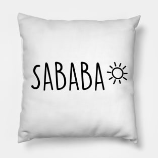 Sababa Pillow