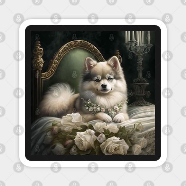 Diva Pomsky Magnet by Enchanted Reverie