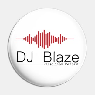 Dj Blaze Show Soundwave Logo Pin