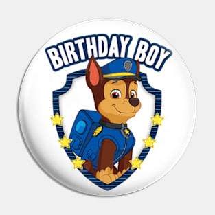 birthday boy Cartoon Pin