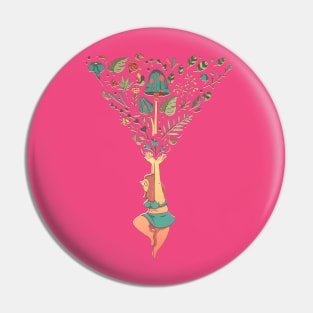 Throw Flower Pin