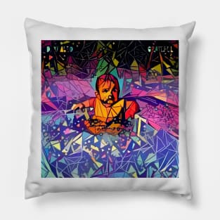 Abstract Grateful Pillow