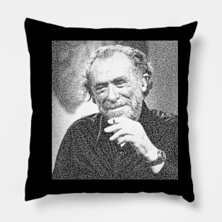 Charles Bukowski - Classic Sketch Pillow